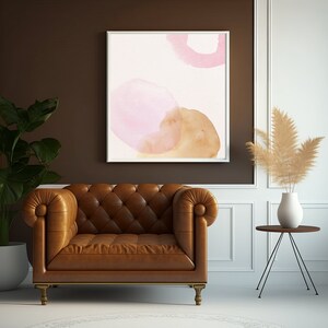 Modern Abstract, Soft Wall Art, WaterColor Art, Modern Art, Printable Wall Art, Living Room Art, Bedroom Art, Art Print, Art Print Download