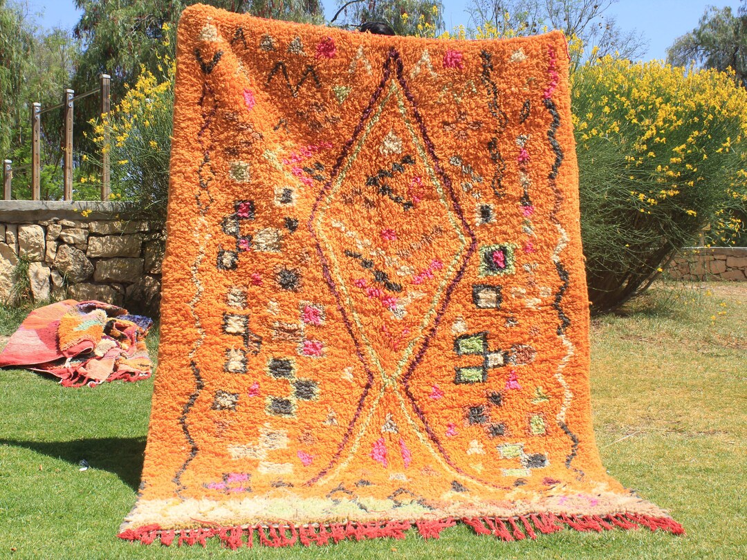 Authentic Moroccan Rug, Custom Fabulous Boujad Rug, Azilal Rug