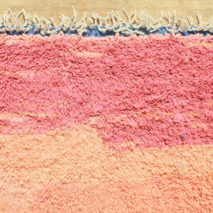 Handmade Wool Berber Rug: Colorful Moroccan Area Rug bild 9