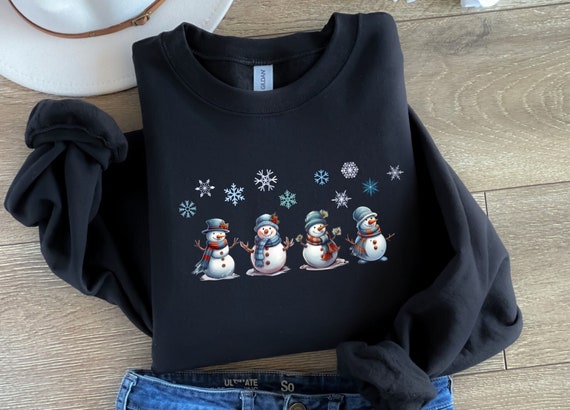 Snowman sweatshirt plus size new arrivals
