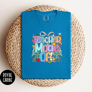 Comfort Color Last Day of School Shirt, Teacher Mode Off Shirt, Teacher Off Duty Shirt, Class Dismissed, Teacher Summer, Funny Teachers Gift