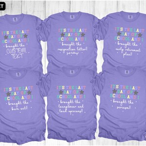 Comfort Colors Last Day of School Shirt for Teachers, End of School Shirt, Teacher Team Shirt, Teacher Shirt, Teacher Gifts, Teacher Summer