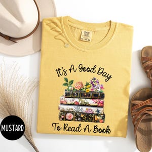 Reading Teacher Shirt, It&#39;s a Good Day to Read a Book Tshirt, Book Lover Tee, Back To School Librarian Shirt,  Teacher Appreciation Gift