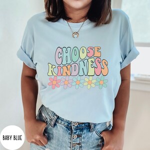Choose Kindness Teacher Shirt, Be Kind Teacher Shirt, Back to School Gift, Elementary School Teacher Shirt, Teacher Gift, Pre K Teacher Tee