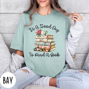 Reading Teacher Shirt, It&#39;s a Good Day to Read a Book Tshirt, Book Lover Tee, Back To School Librarian Shirt,  Teacher Appreciation Gift