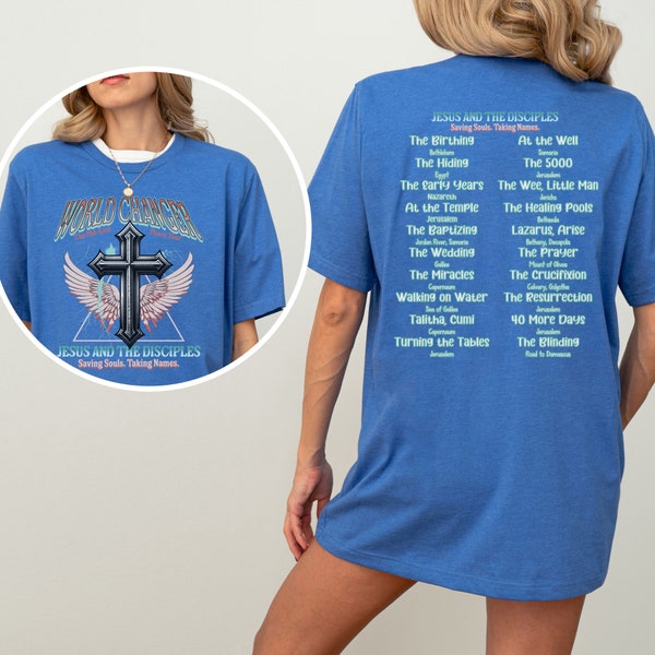 Jesus Concert Tour Shirt, Bible Verse Shirt, Religious Shirt, Christian Apparel, Gift For Jesus Lover, Christian Clothing, Unisex Jesus