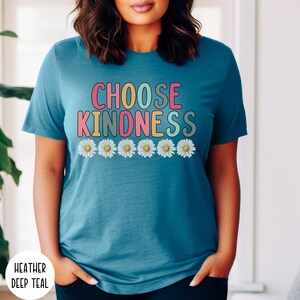 Choose Kindness Teacher Shirt, Be Kind Teacher Shirt, Back to School Gift, Elementary School Teacher Shirt, Teacher Gift, Pre K Teacher Tee