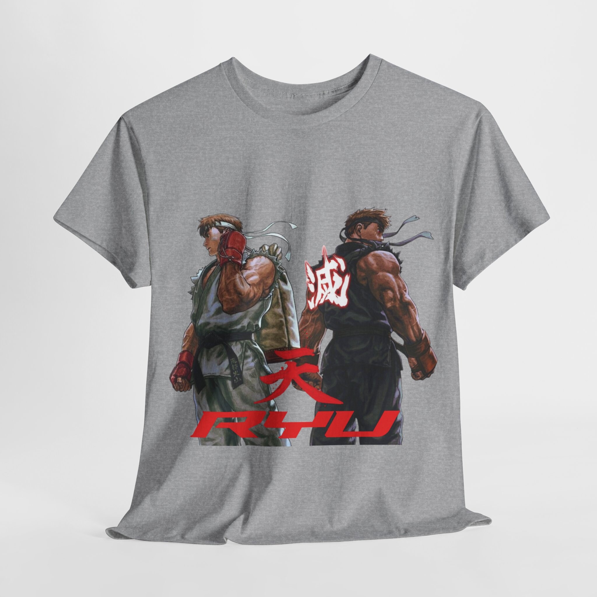 Compressed Shirt Ryu Ryu Short Sleeve Graphic Tshirt Capcom Street Fighter Tee Gift for ...
