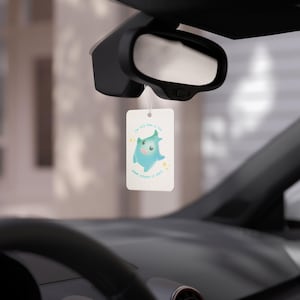Cute Lumalee Car Air Freshener, Fun Air Freshener for Car, Quirky Car Decor, Humorous Gift, Aromatic Car Decor