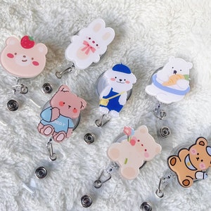 Id Badge Holder Kawaii 