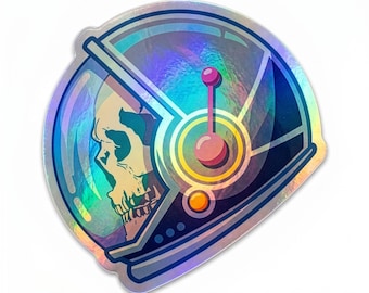Dead Space - Autocollant holographique en vinyle de 2,5 pouces