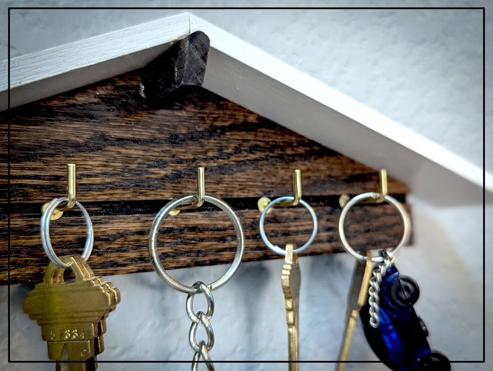 Home Decor Minimal Key Holder Modern Home Decor Key Holder Etsy