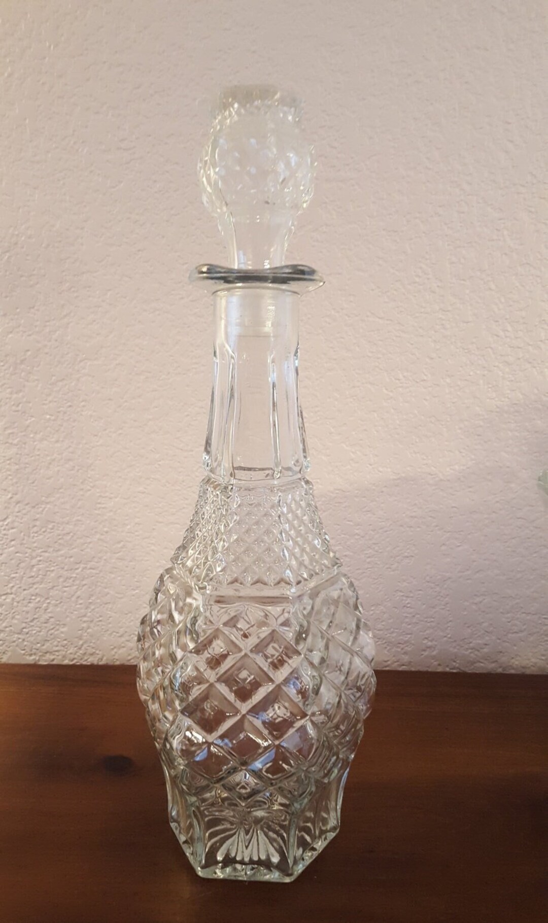 Wexford Jigger Stopper Ship's Decanter 6 Sided With a Etsy