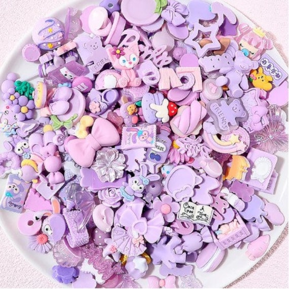 10 Color Theme Resin Charms, Food Charms, DIY and Nail Charms Kawaii,  Cabochon Charms, Decoden Charms, Cabochons, Resin Charms 