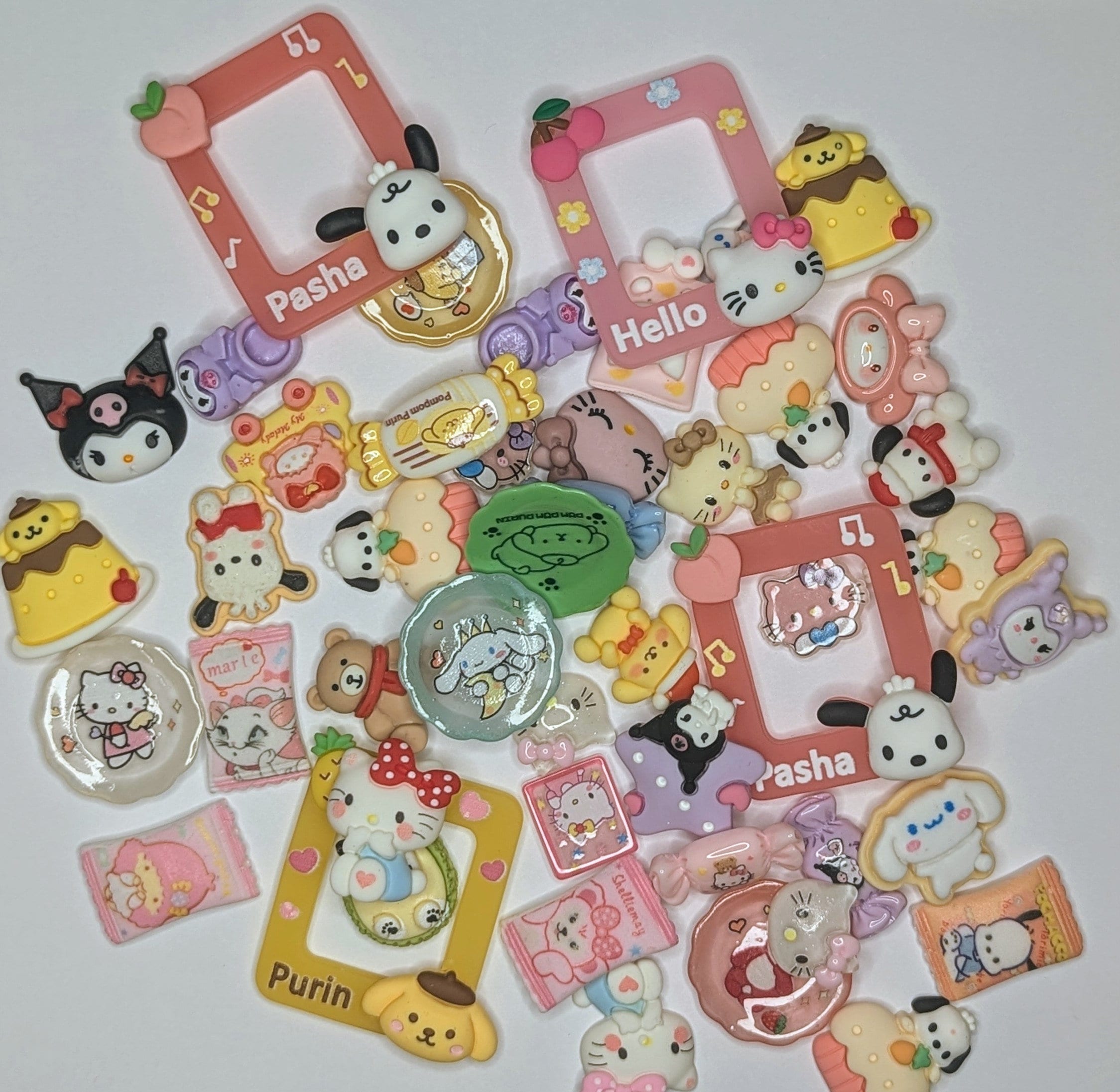 40pcs Bulk Hello Kitty/sanrio MIX Resin Flatback Cabochon Charm, DIY Charms, Decoden Charms, Phone Case Charm, Nail Charm - Etsy 40pcs Bulk Hello Kitty/sanrio MIX Resin Flatback Cabochon Charm, DIY Charms, Decoden Charms, Phone Case Charm, Nail Charm - Etsy