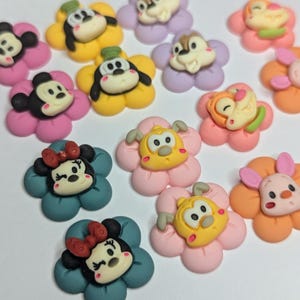 14 pezzi - Ciondolo cabochon in resina a retro piatto a forma di topo/scoiattolo/cane, ciondoli fai da te, ciondoli Decoden, ciondoli per custodia del telefono, ciondoli per unghie, ciondoli per slime,
