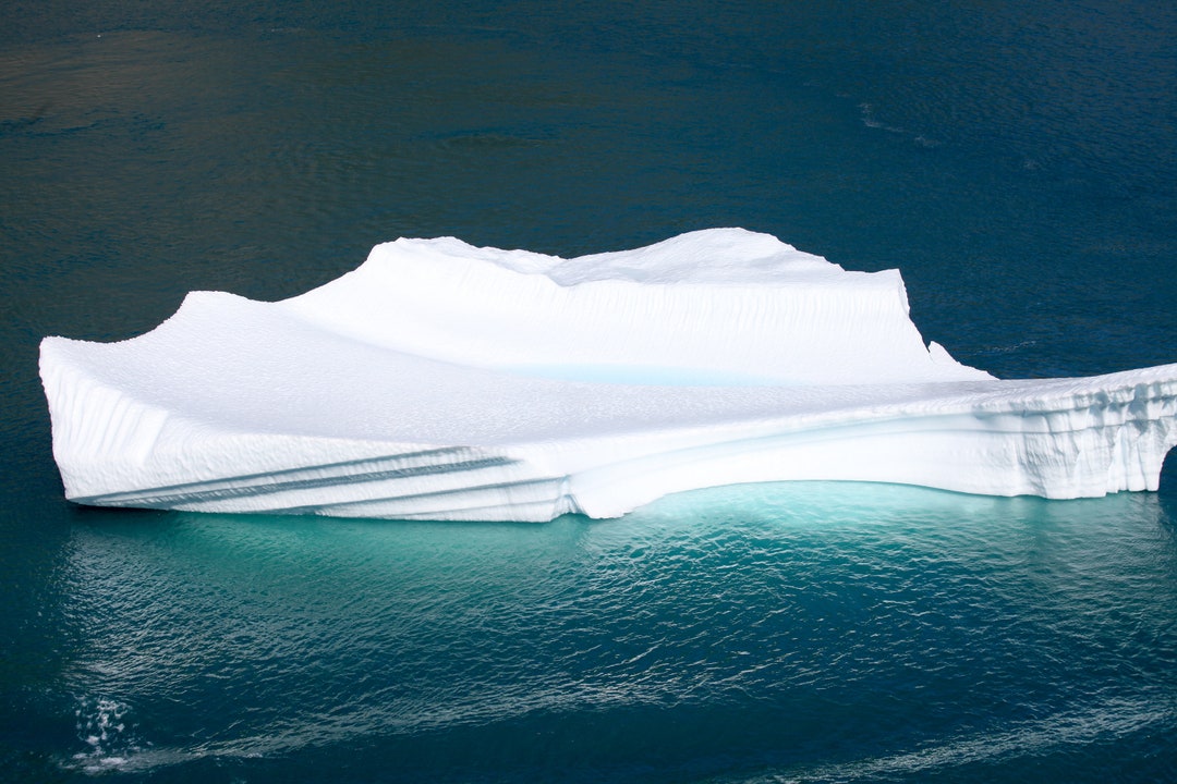 ICEBERG ABOVE & BELOW, Floating Aimlessly Thru the Norwegian Fjords ...