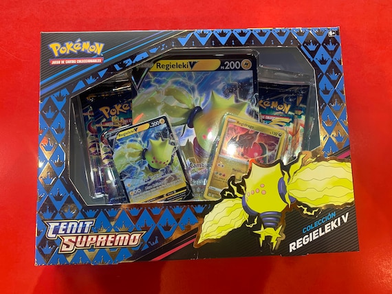regieleki v pokemon card Regieleki VMAX (058/195) [Sword & Shield: Silver Tempest] Heavily Played Holofoil