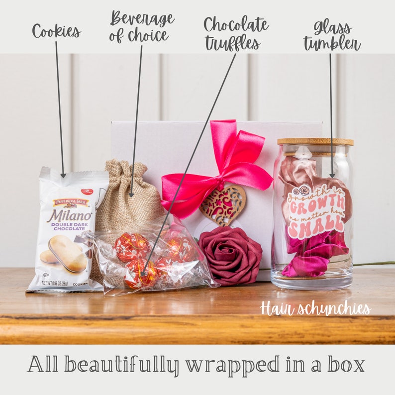 Personalized Tumbler, Tea Lover Gift Box, Organic Tea Care Package