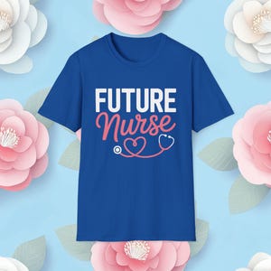 Future Nurse Unisex Softstyle T-Shirt | Gift for Nursing Students, Medical School Apparel, Healthcare Professional Tee, Nurse&#39;s Day, [...]