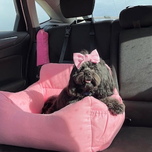 Luxury Pet Travel Couch™ Autopetz | 3-in-One | Dog Car Seat Cover | Travel-Anxiety & Travel-Sickness Relieving | Pet Travel Dog Booster Seat