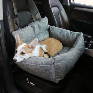 Luxury Pet Travel Couch™ Autopetz | 3-in-One | Dog Car Seat Cover | Travel-Anxiety & Travel-Sickness Relieving | Pet Travel Dog Booster Seat