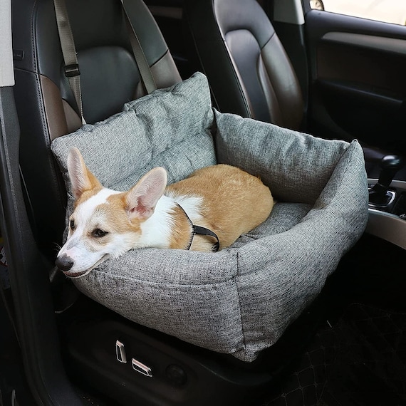 Luxury Pet Travel Couch Autopetz 3 in one Dog Car Seat Cover Travel anxiety Travel sickness Relieving Pet Travel Dog Booster Seat Etsy