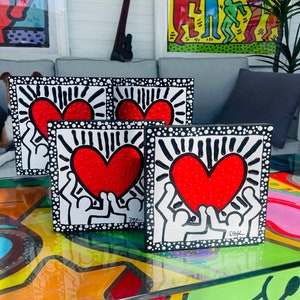 Love Heart.                             (Inspired by Keith Haring)