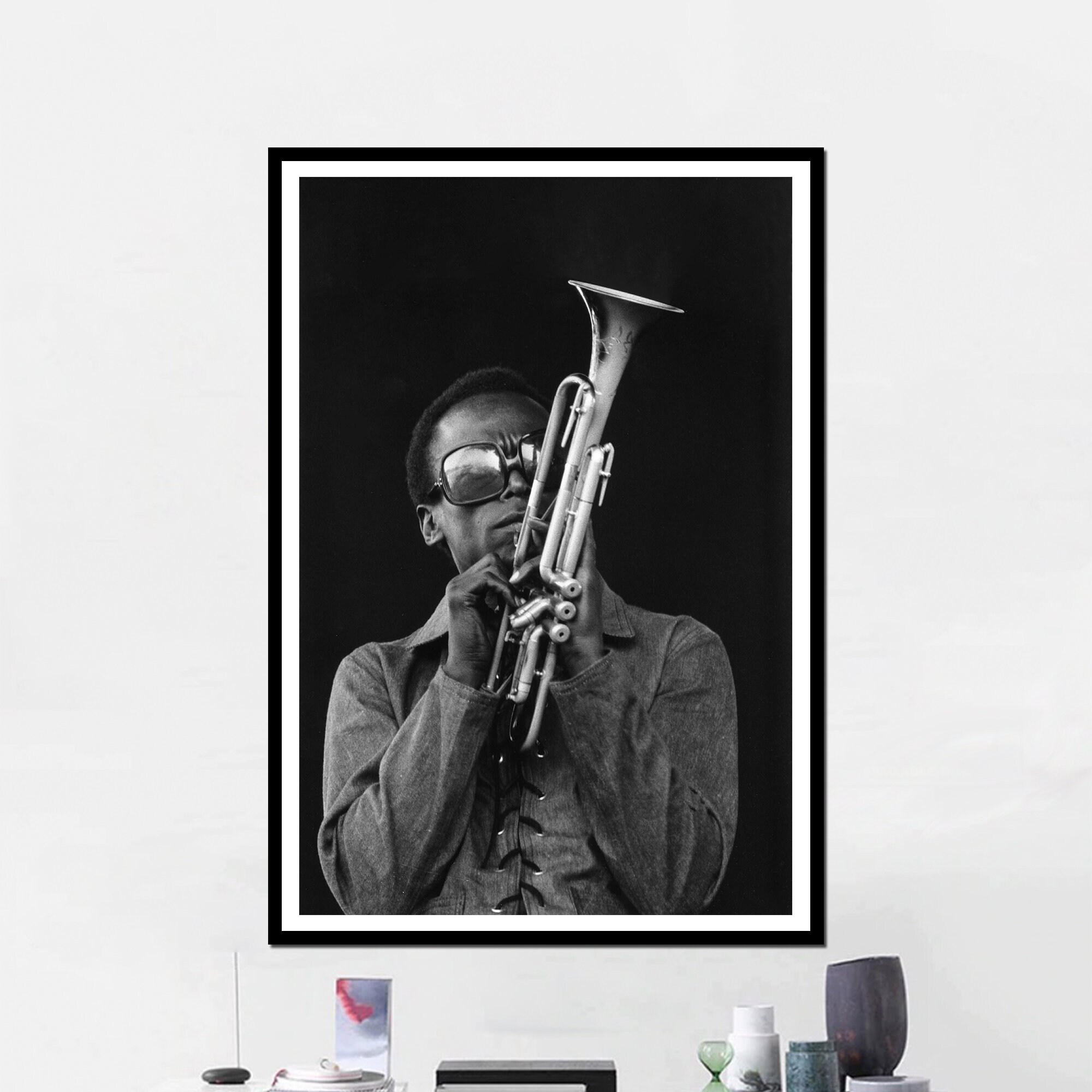 Jazz Trumpeter Signature Crewneck - Luxury Blue