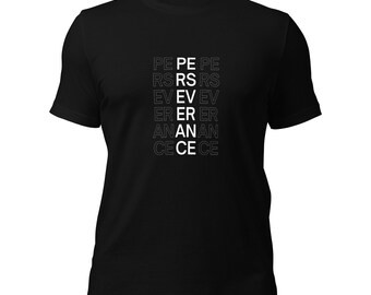 Perseverance T-Shirt, Motivational, Keep Moving Forward T-Shirt,Short sleeve,Colorful T-shirt,Inspirational T-shirt, Inspirational Gift Tee,