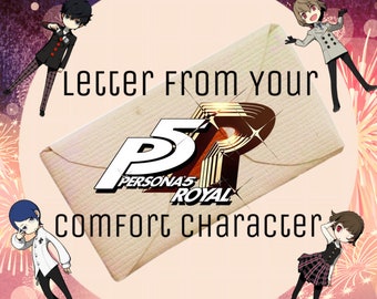 Letter from Your Persona 5 Royal Comfort Character