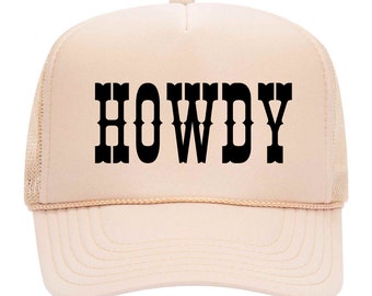 Howdy Trucker hat