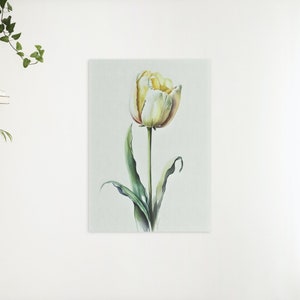 Tulip Poster Watercolor | Beach House Art | Digital Download Printable Wall Art