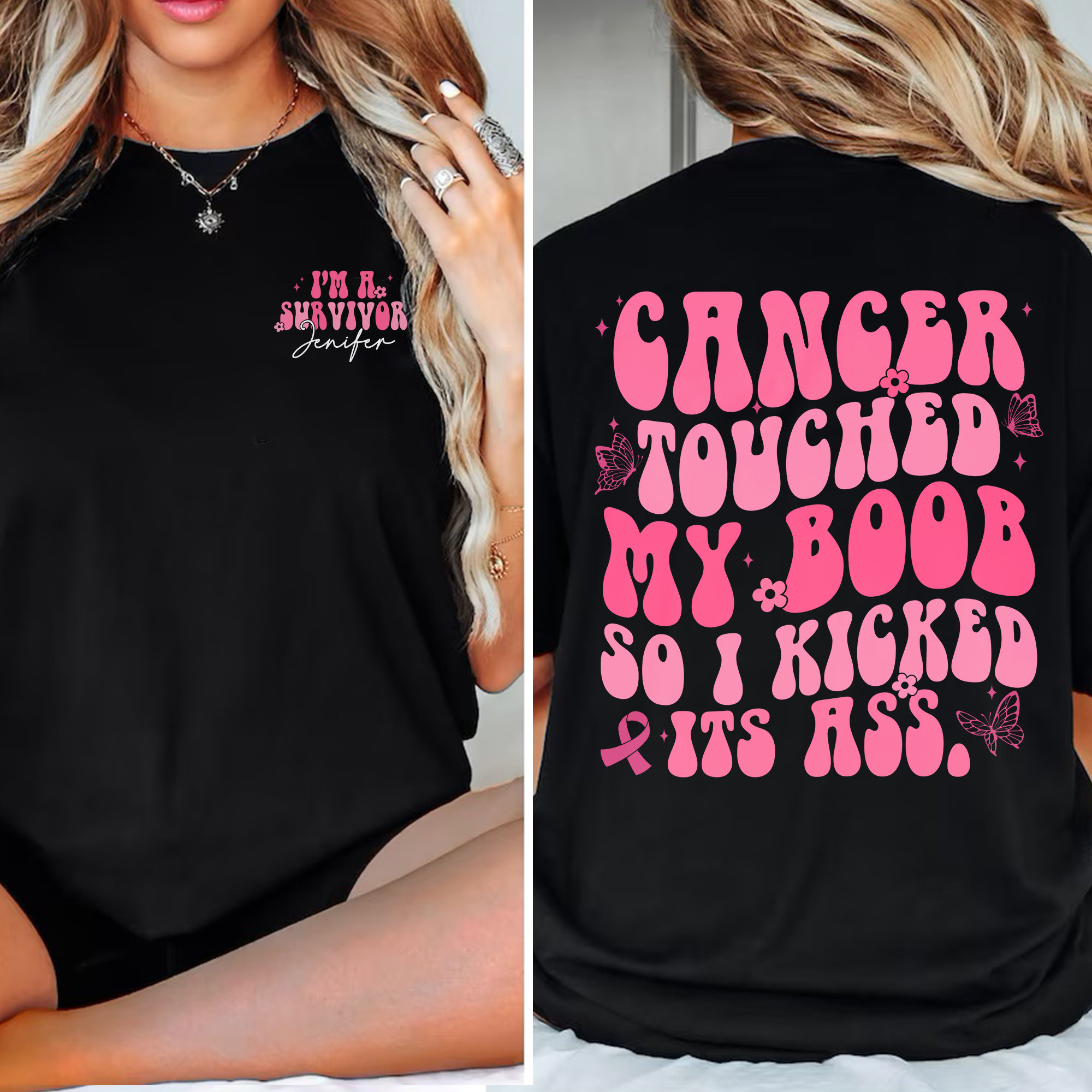 Cancer Touch My Boob 