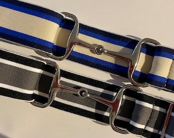 Equestrian Elastic Bit Belt