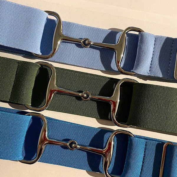 Equestrian Elastic Snaffle Belt