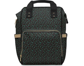 Cattle Brand Multifunctional Diaper Backpack