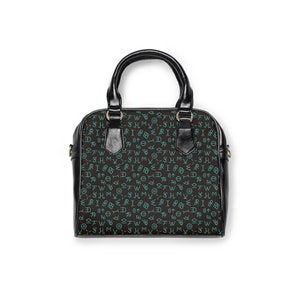Cattle Brand Shoulder Handbag