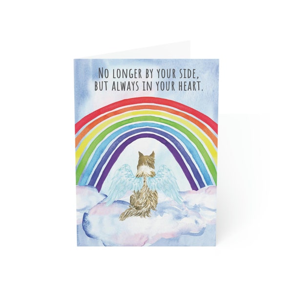 Loss of Dog, Collie Sheltie Sympathy Card