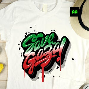 Save Gaza Unisex White T-Shirt | Free Gaza | Save Palestine | Free Palestine T-Shirt