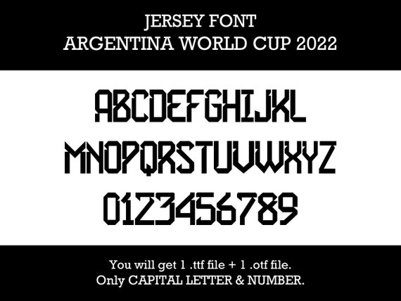 Adidas argentina font hotsell