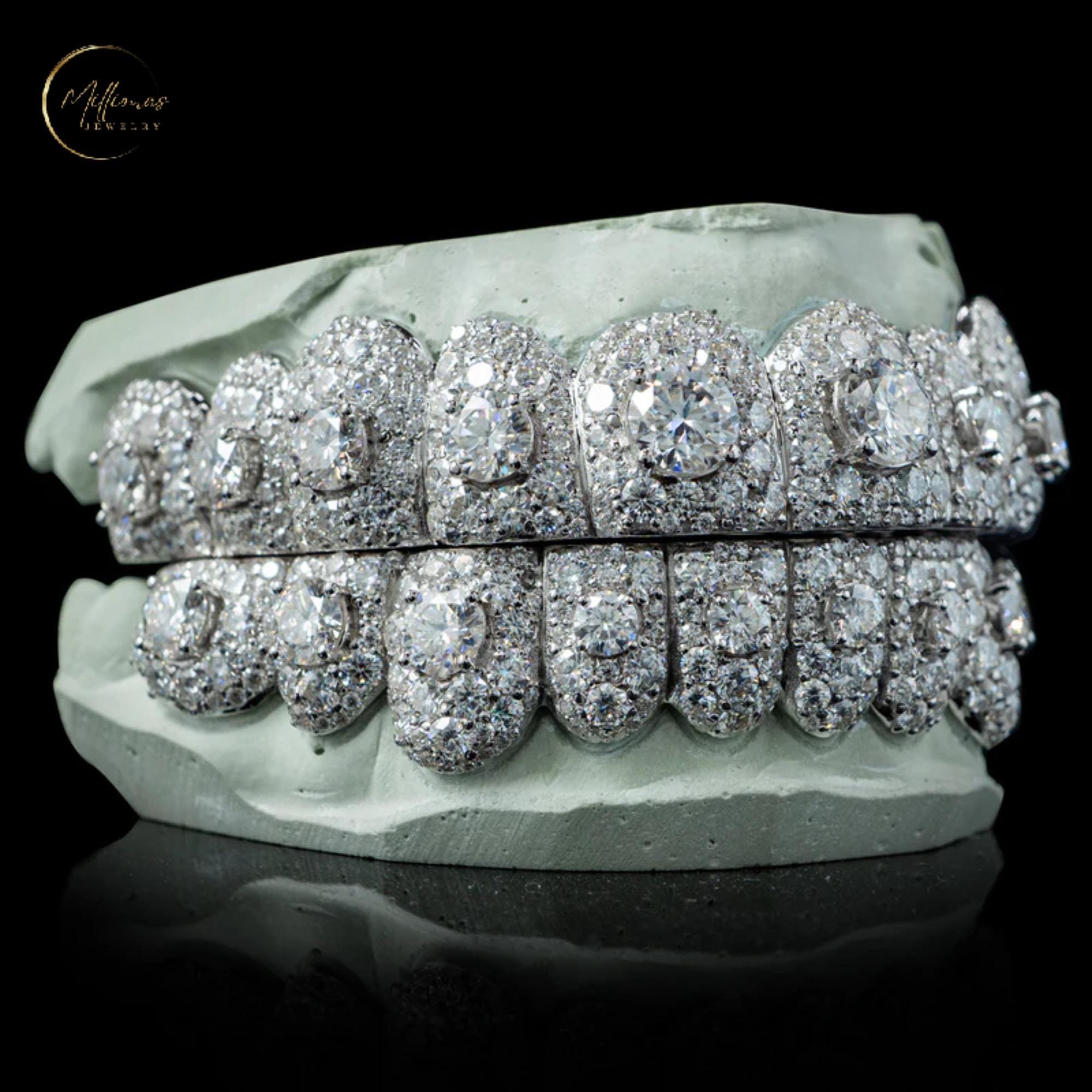 Coppia Pedane Moto Stile Diamond Teeth Cromate – Con Morsetti Per Telaio 25-32 Mm