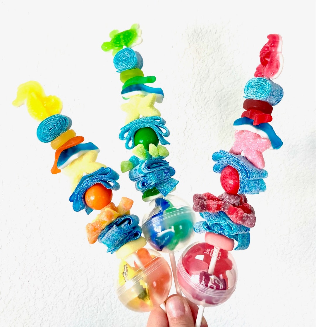 Under the Sea Candy Kabobs Large Kabobs Underwater Theme Etsy