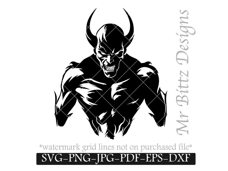 Demon Svg, DIY Devil Graphic, Devilish Art, Edgy Crafting, Cheeky Satan ...