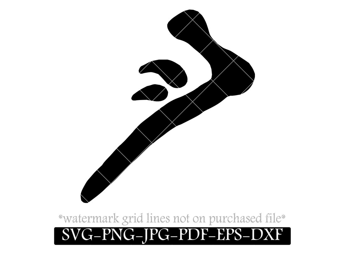 Mark of Cain Symbol SVG, DIY Decal, Supernatural Symbol, Sigil, Digital ...