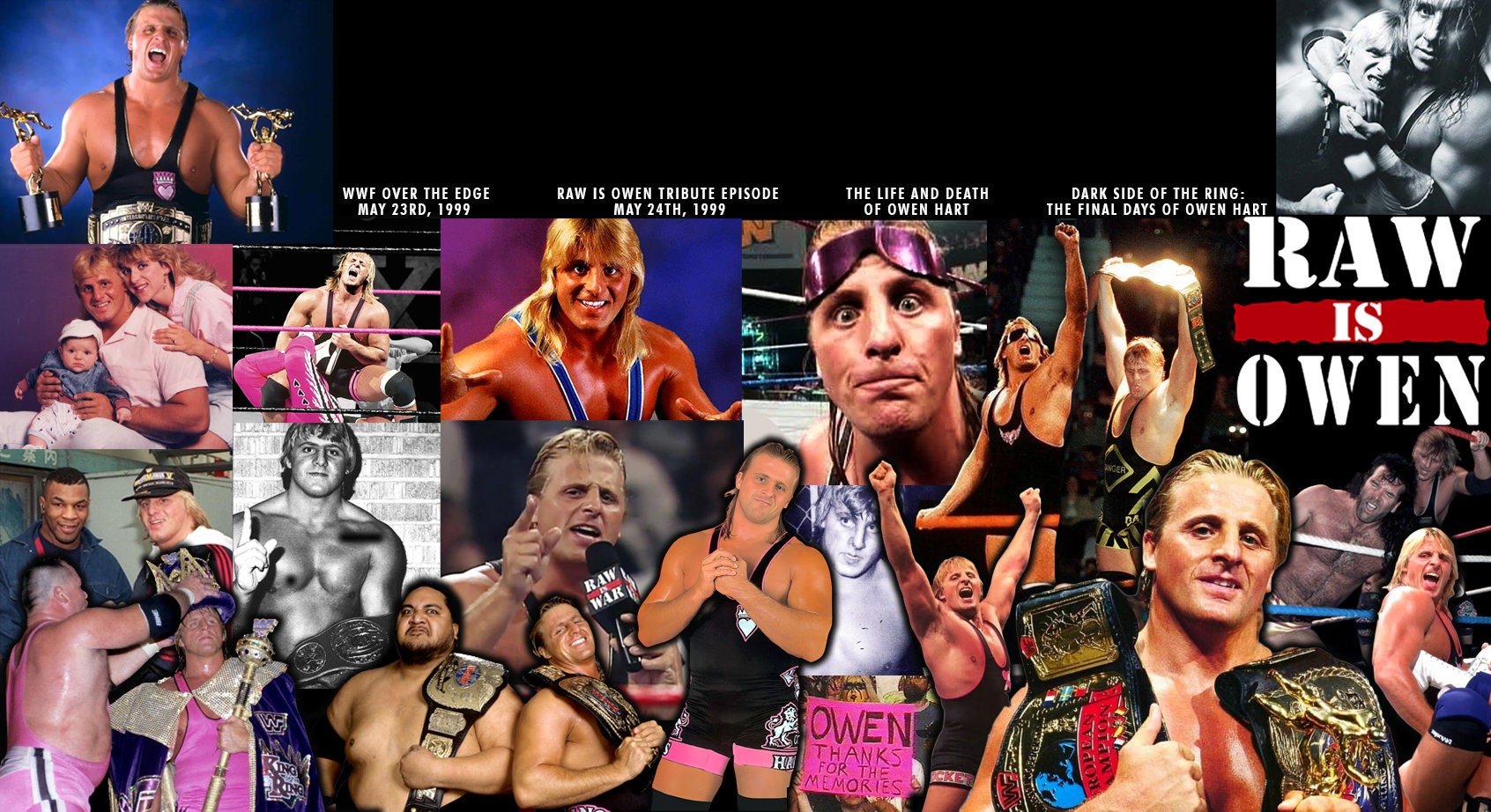 WWF Over the Edge 1999 King of Harts Edition Bluray Etsy