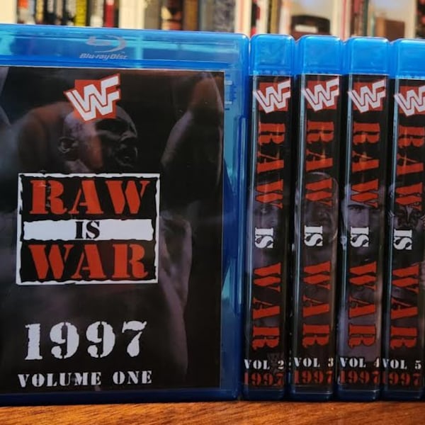 WWF 1997 Blu Ray Volumes 1-6 Complete Bundle