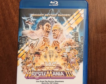 WWF Wrestlemania III (1987) Blu Ray