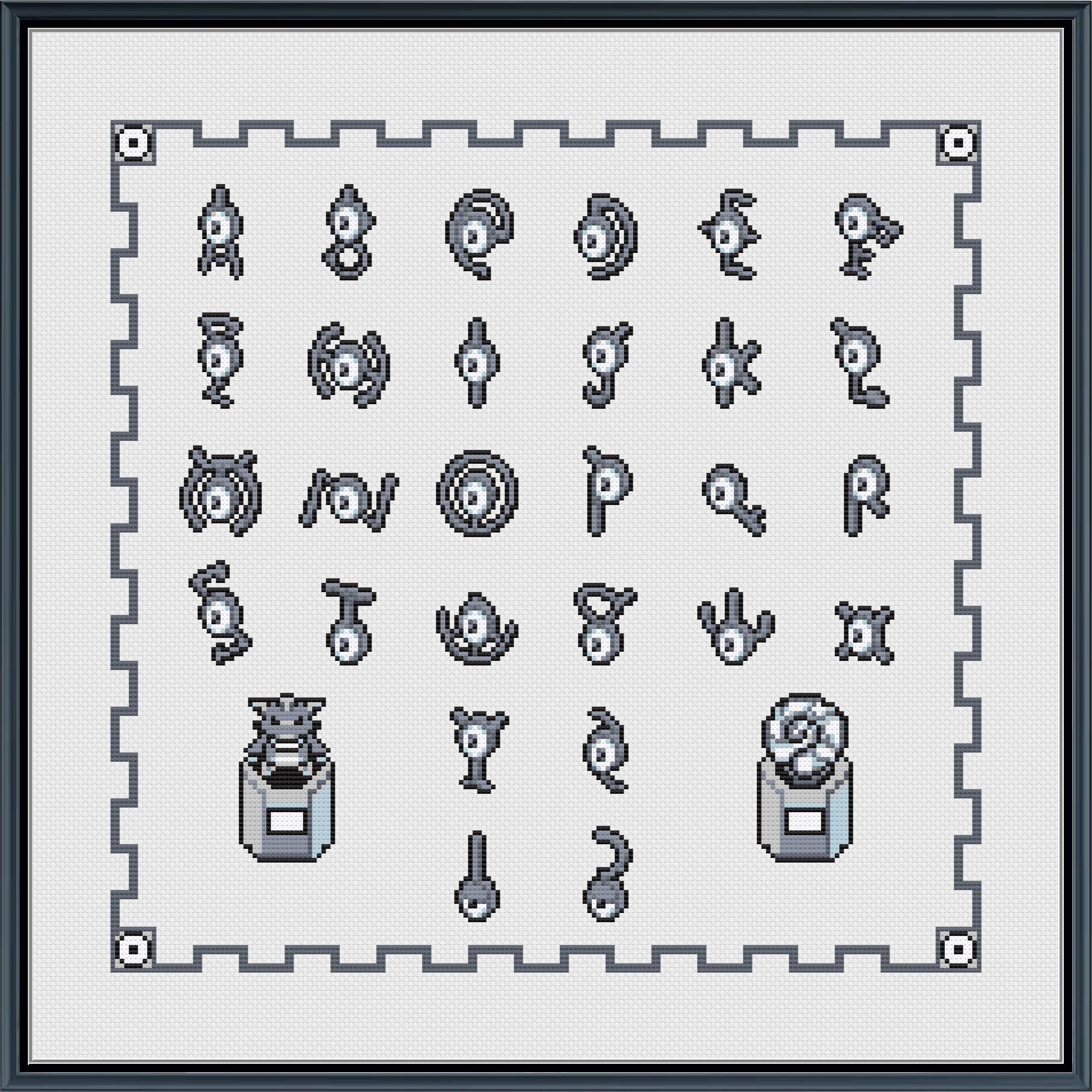 Unown Package (28x, All Forms, 6IV, Shiny) - Pokemon Home