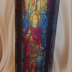 Archangels 7 Day Prayer Candle - St. Michael, St. Raphael, St. Gabriel, St. Uriel